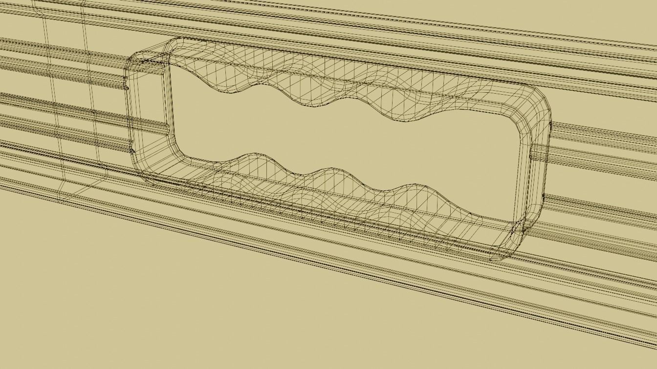 Level Tool Low-poly 3D model_20