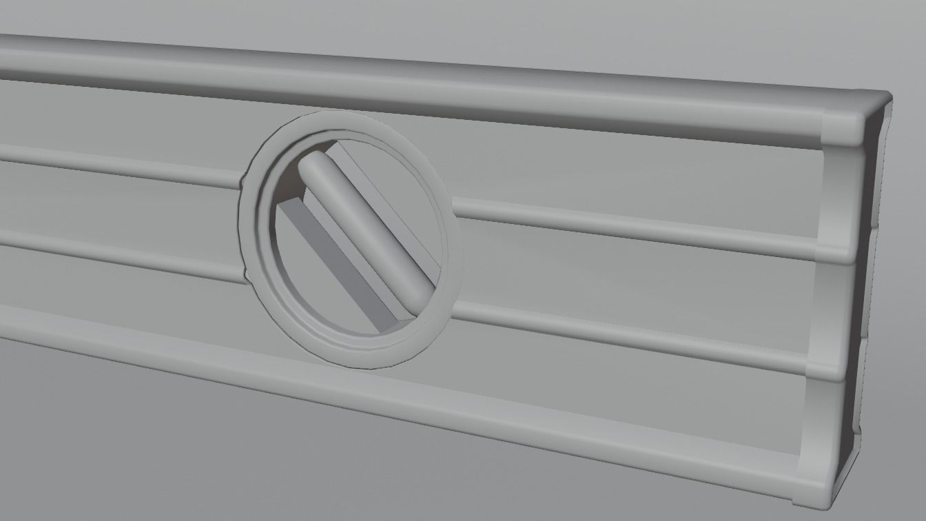 Level Tool Low-poly 3D model_16