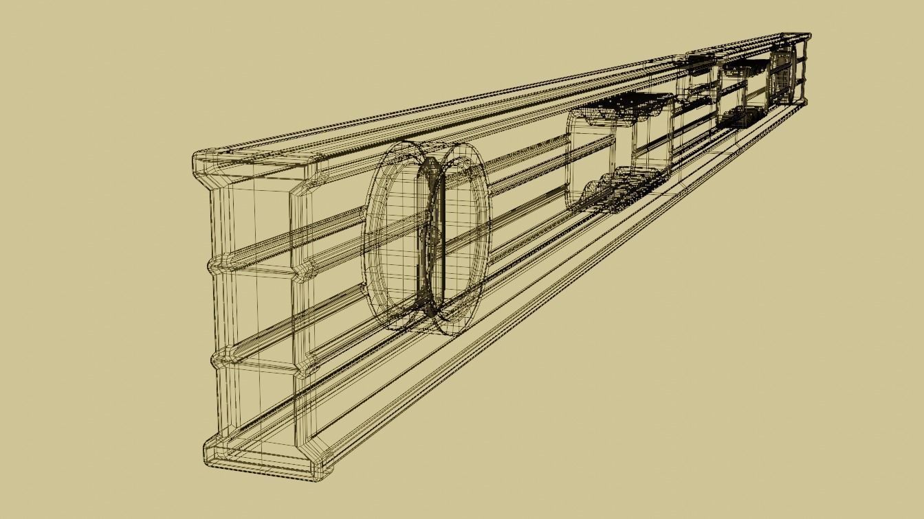 Level Tool Low-poly 3D model_28
