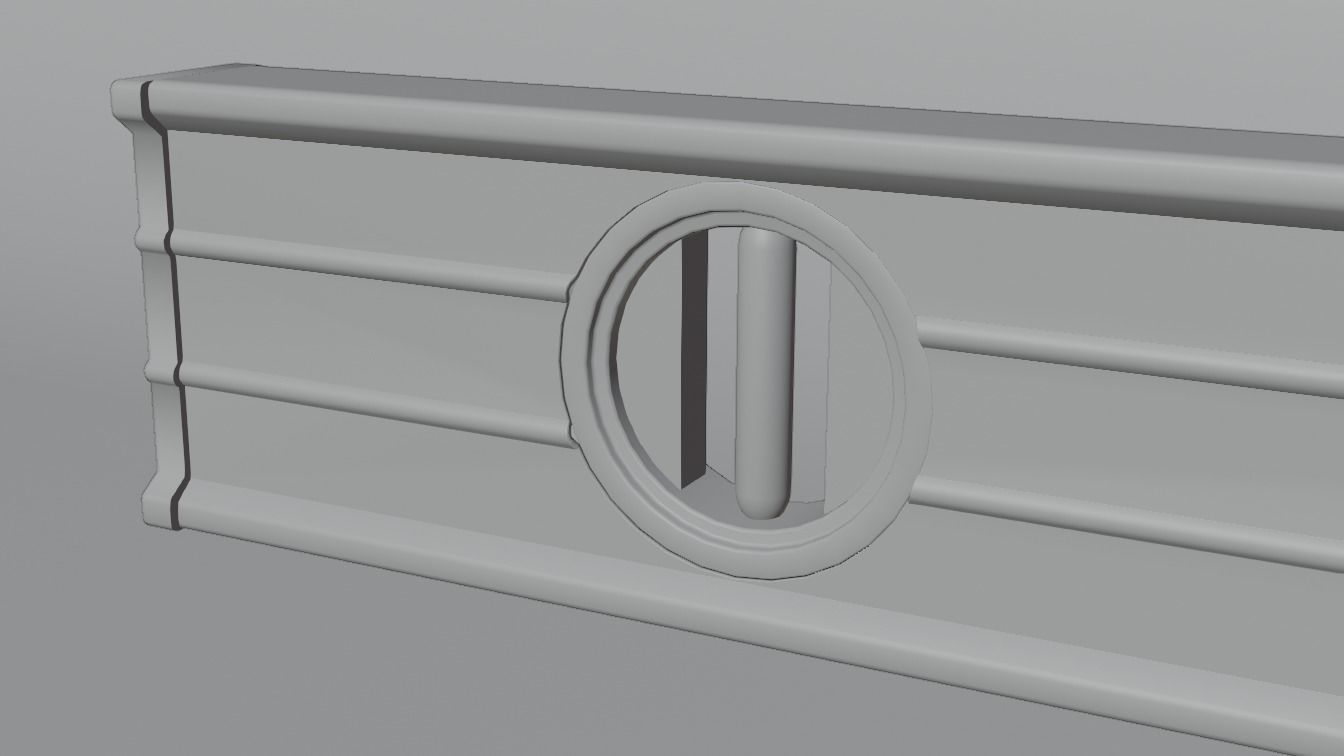 Level Tool Low-poly 3D model_15