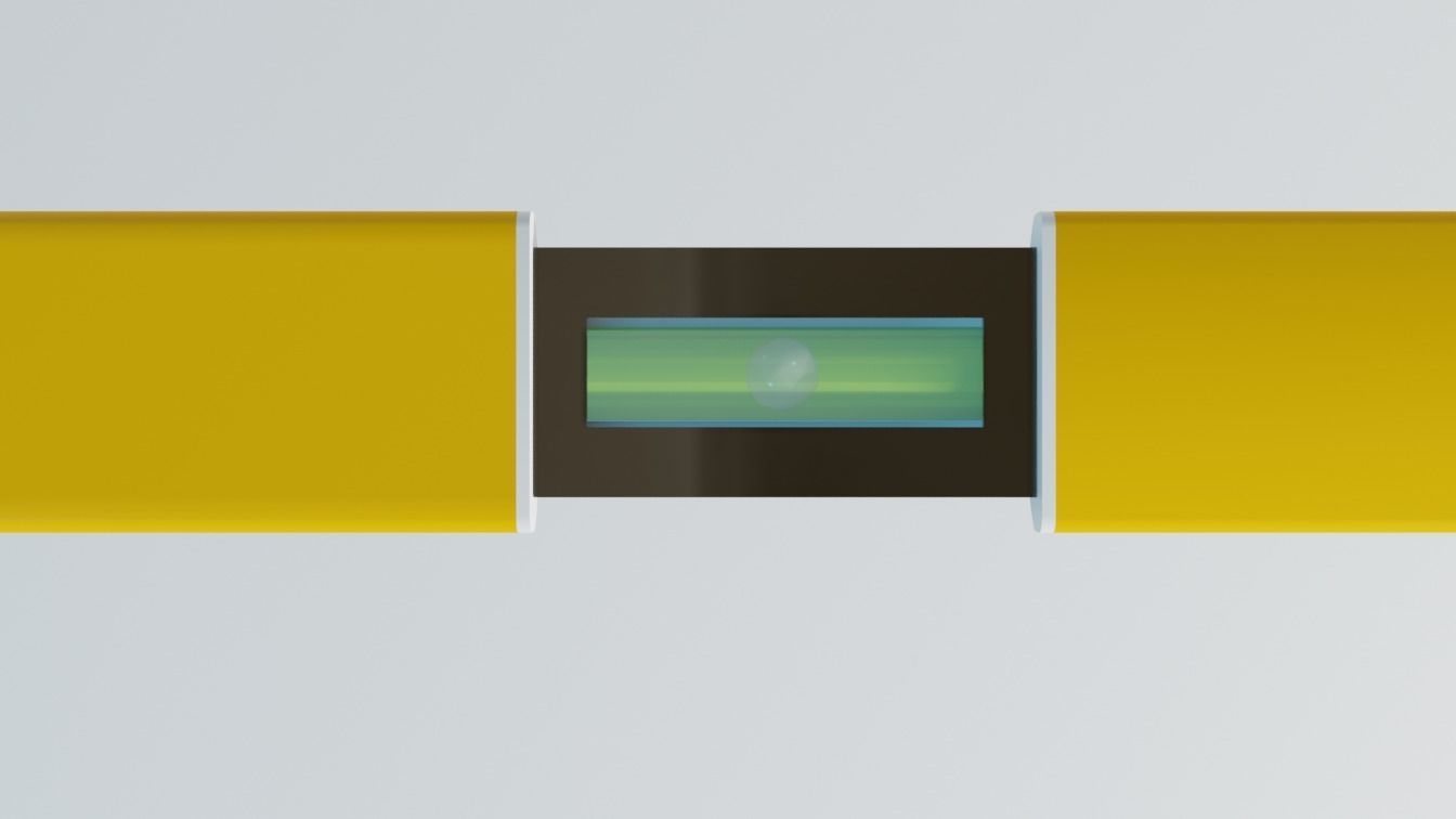 Level Tool Low-poly 3D model_12