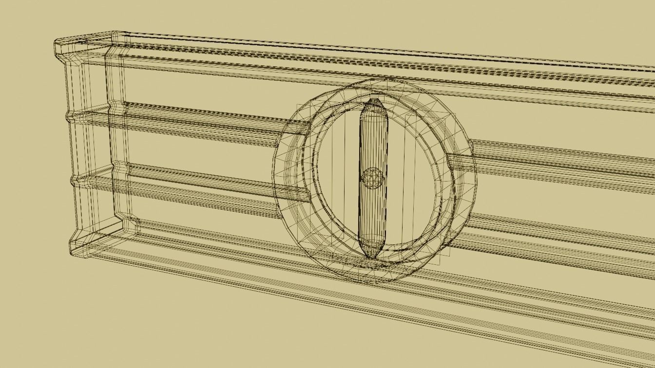 Level Tool Low-poly 3D model_25