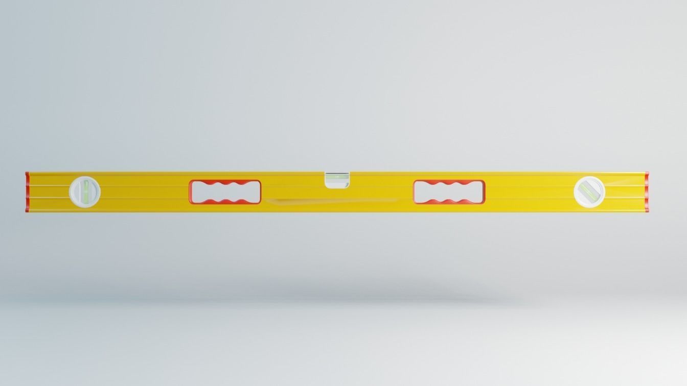 Level Tool Low-poly 3D model_11
