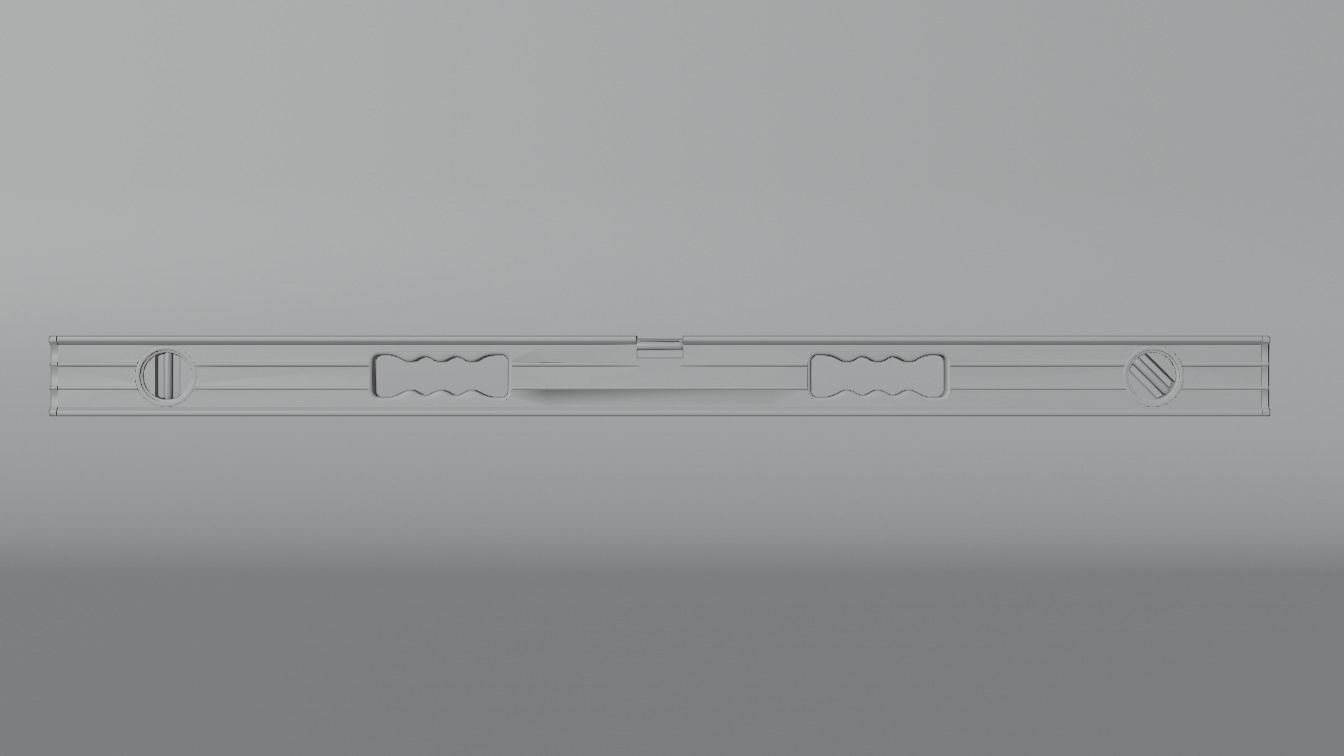 Level Tool Low-poly 3D model_6
