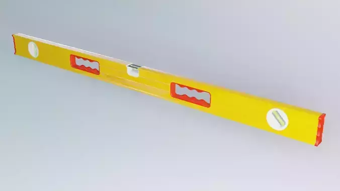 Level Tool Low-poly 3D model