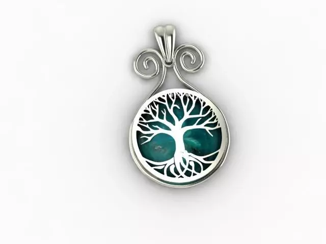 Life tree Pendant 3D print model
