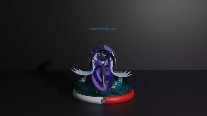Tapu Fini pokemon 3D print model 3D print model