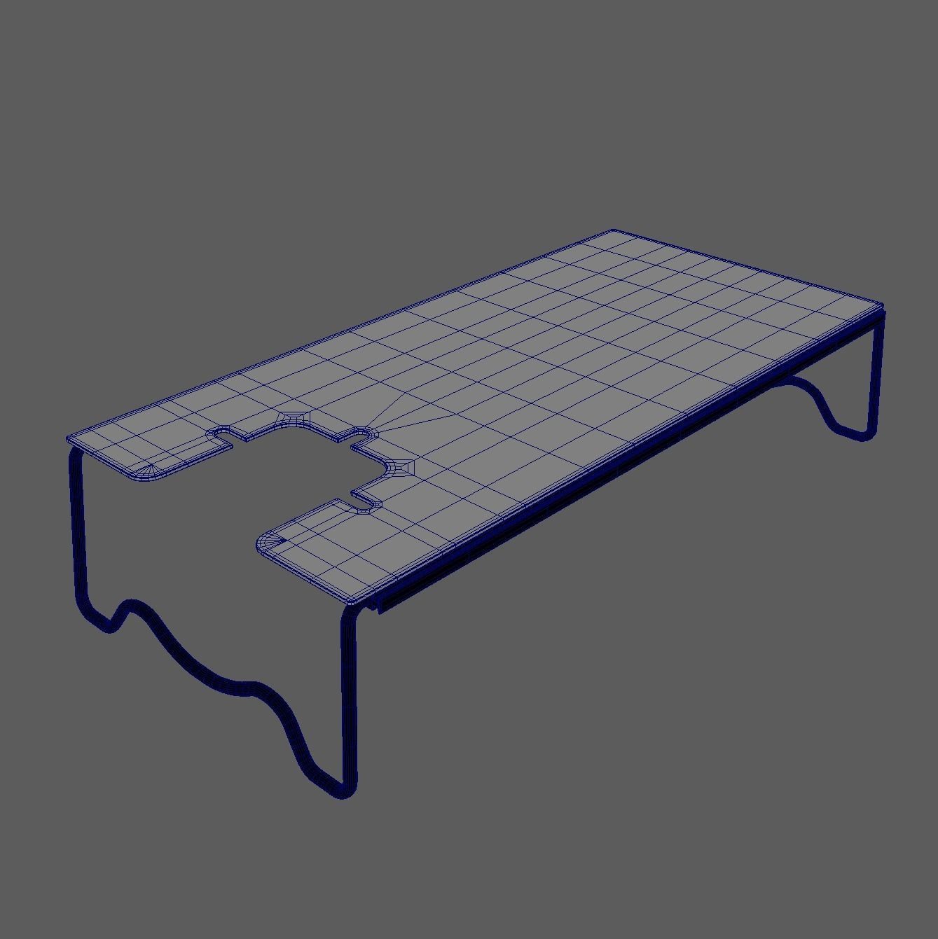 Heat Shielding Table 3D model_5