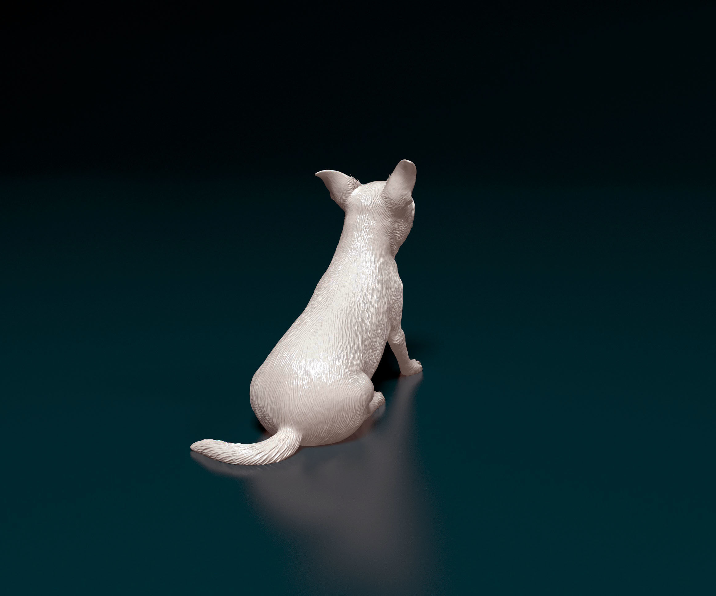Chihuahua dog 07 3D print model_2