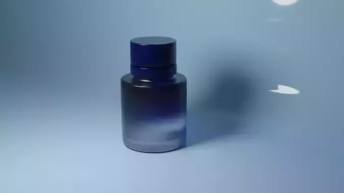 3D parfum bottle