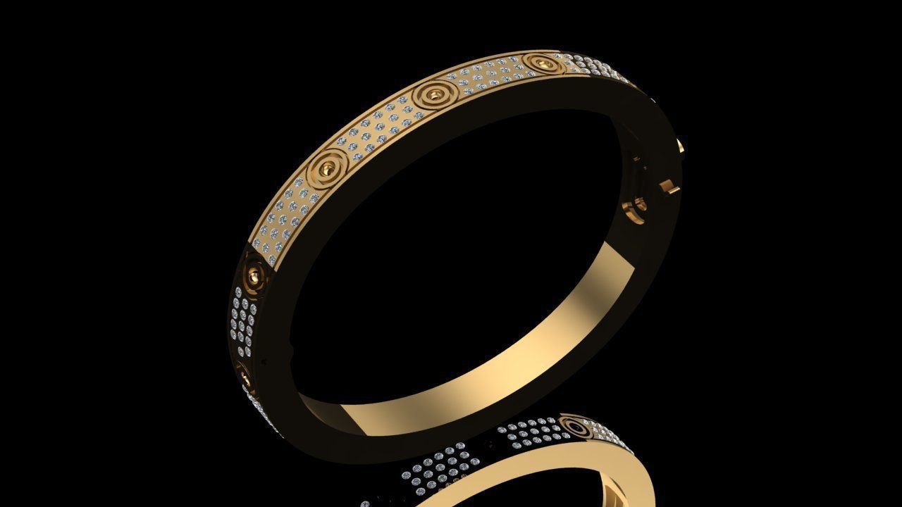 CART FAMOUS BRACELET 3D print model_2