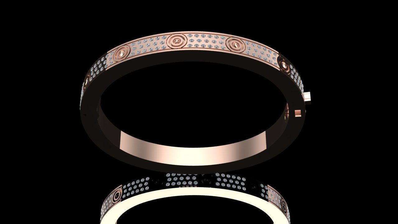 CART FAMOUS BRACELET 3D print model_4