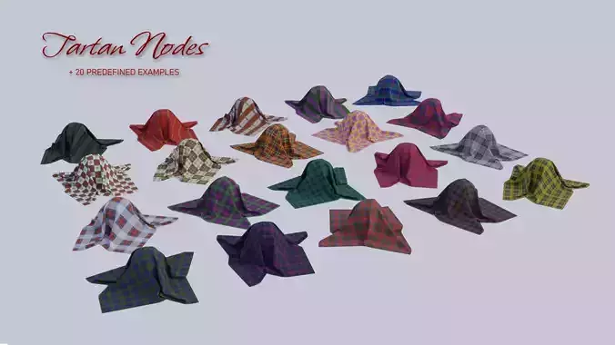 Tartan Nodes 3D model