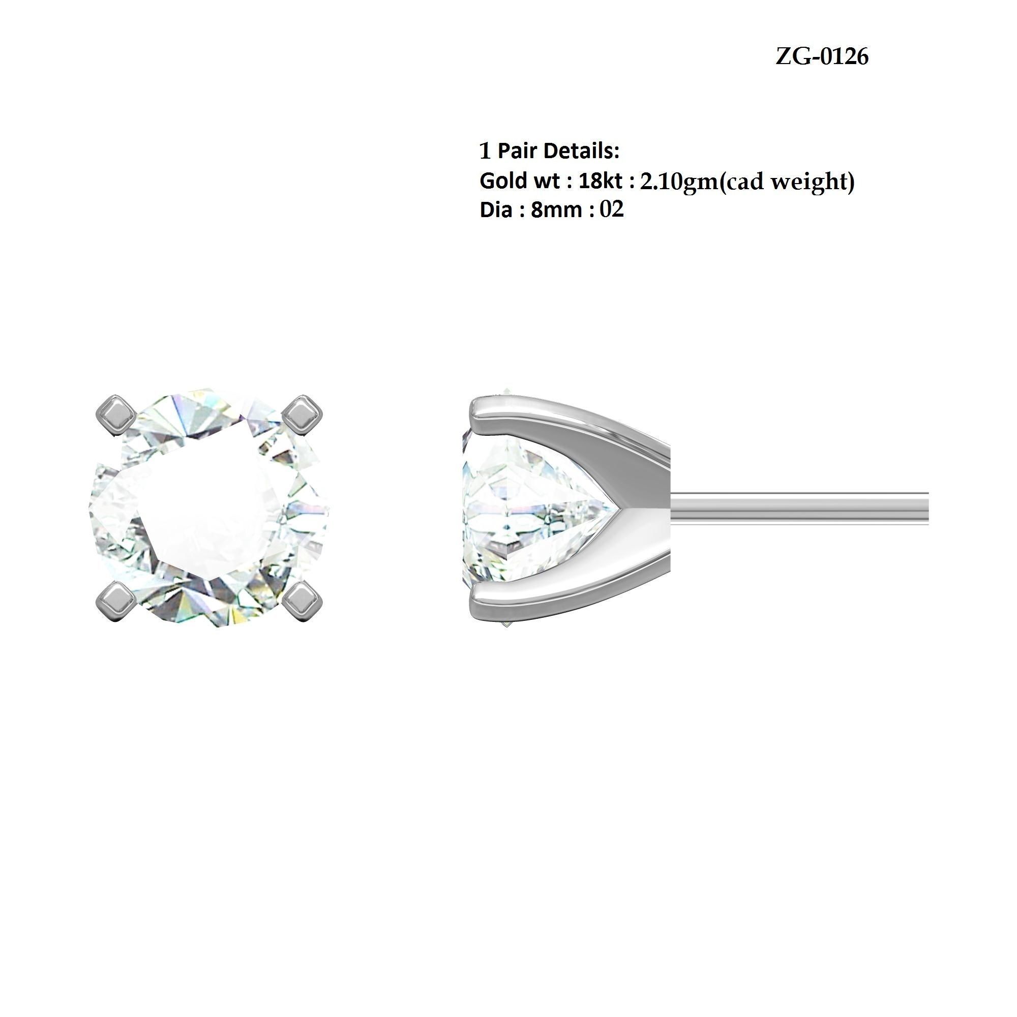 Antiq Earing 3D print model_5