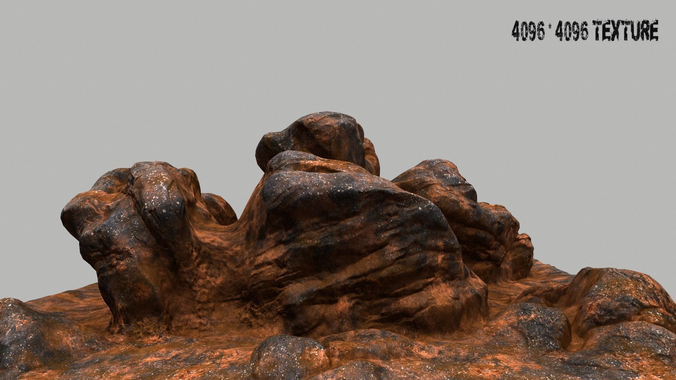 Rock rocks on desert terrain