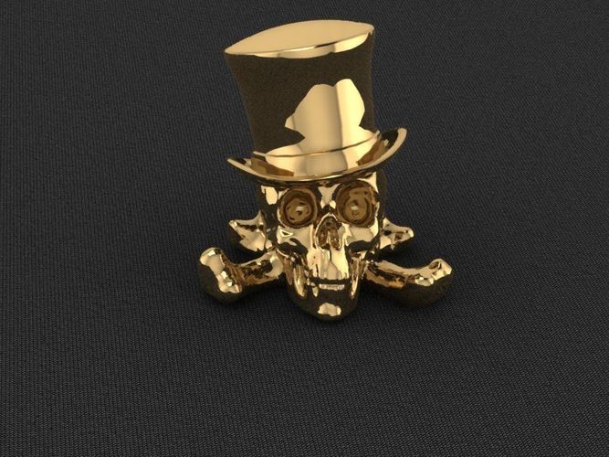 Skull Hat 3D print model
