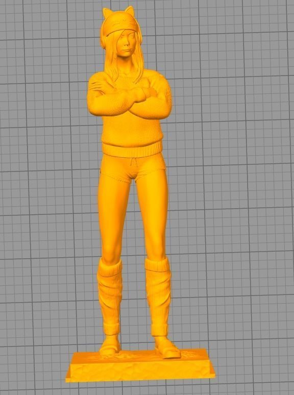 Feng Min - Dead By Daylight 3D model_2