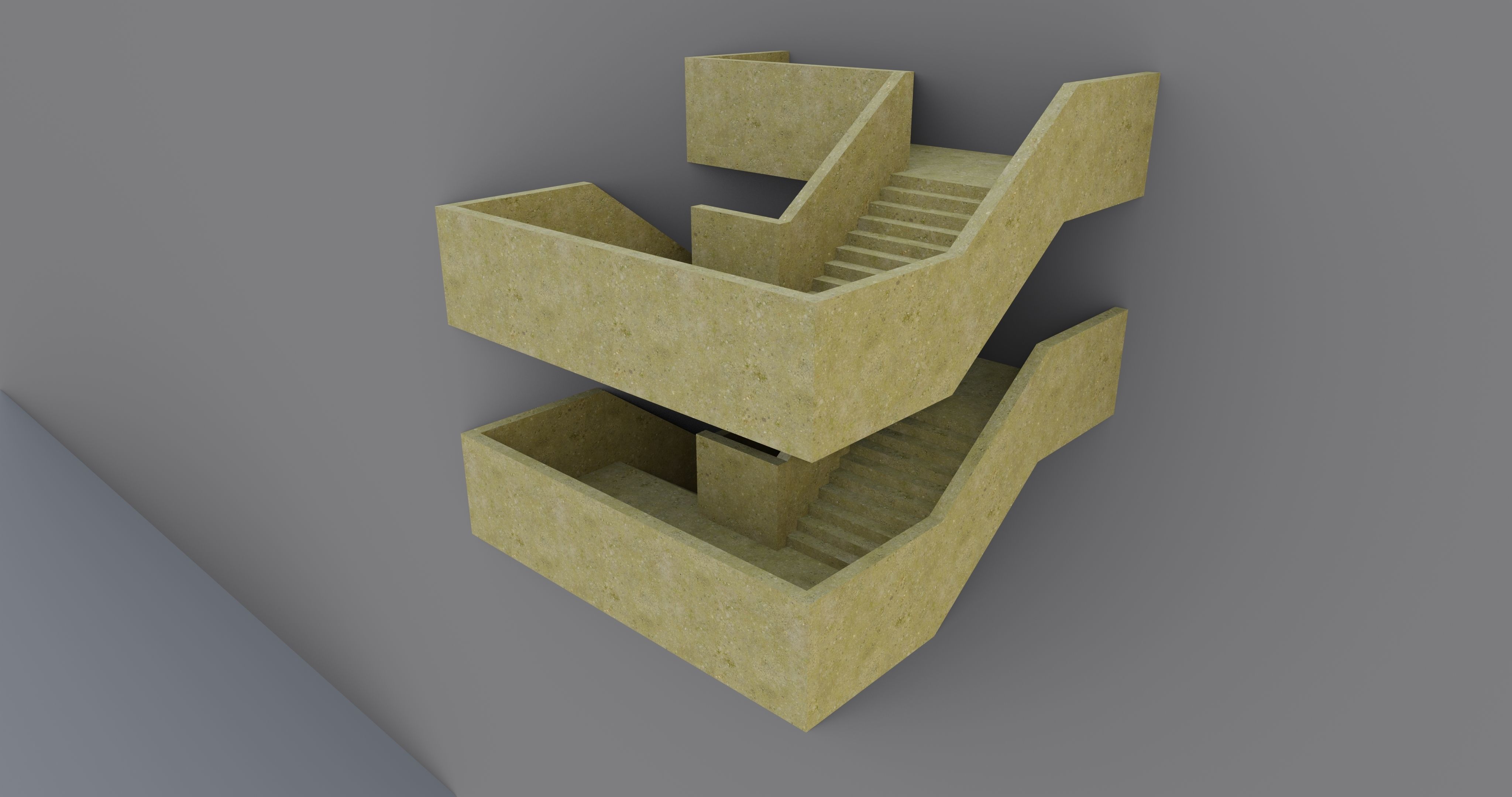 Miniature 3D Printing Structure Type-4 3D model_17