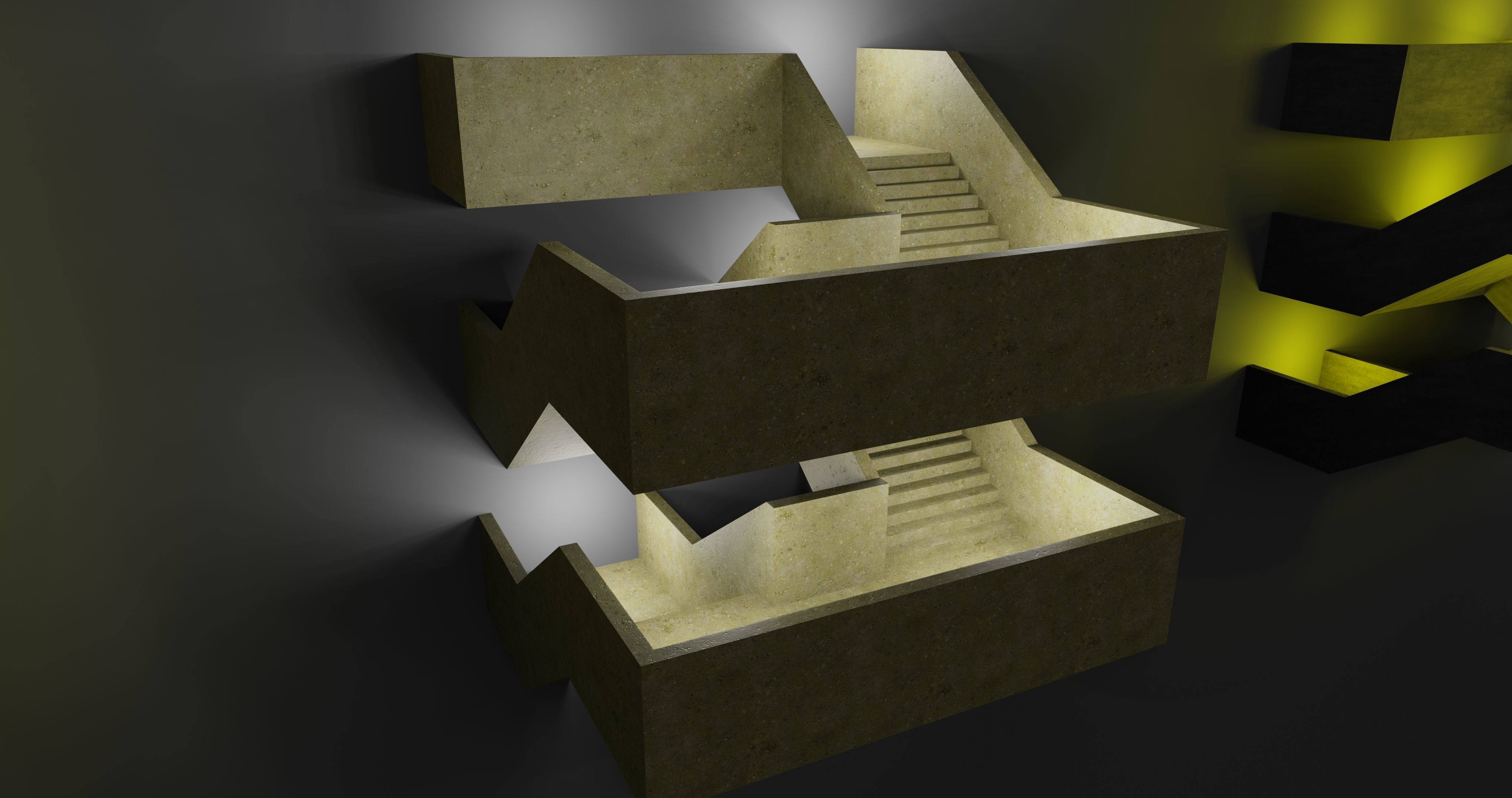 Miniature 3D Printing Structure Type-4 3D model_4