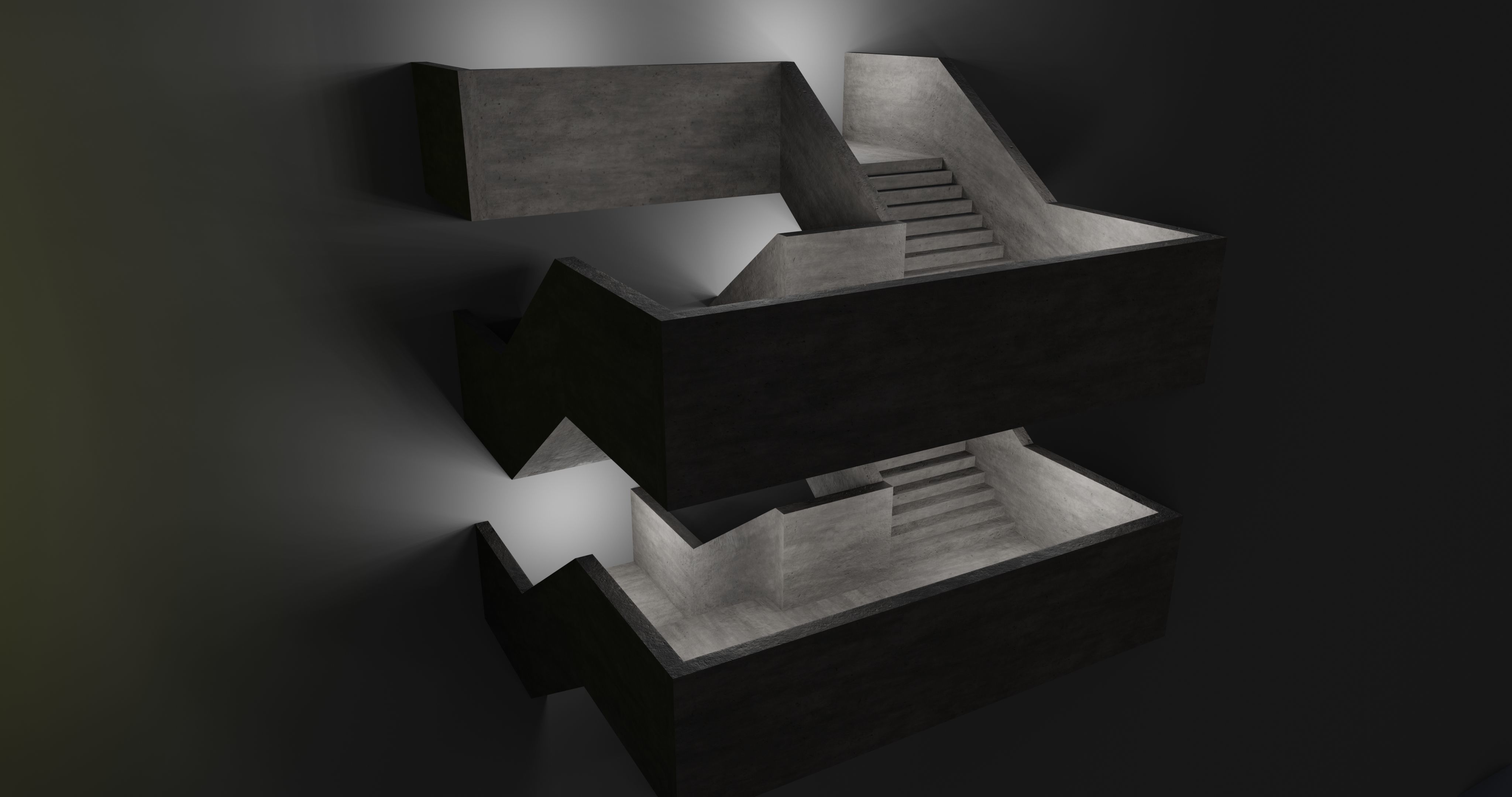 Miniature 3D Printing Structure Type-4 3D model_6