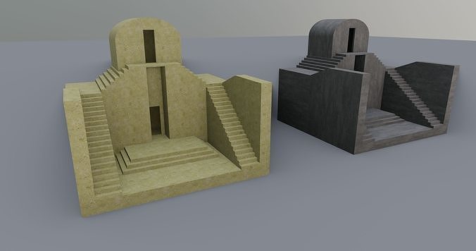 Miniature 3D Printing Structure Type-5 3D model