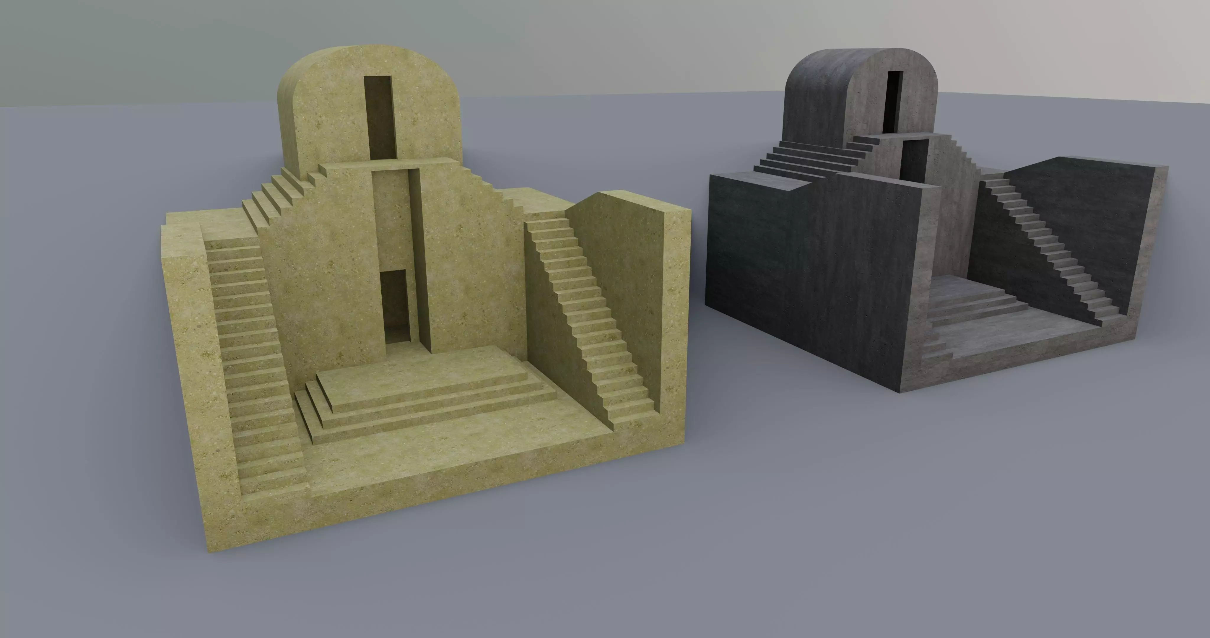 Miniature 3D Printing Structure Type-5 3D model