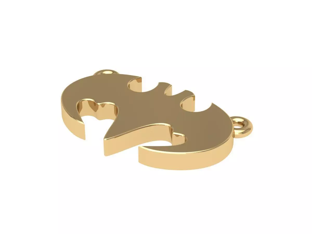 Batman Pendant 3D print model