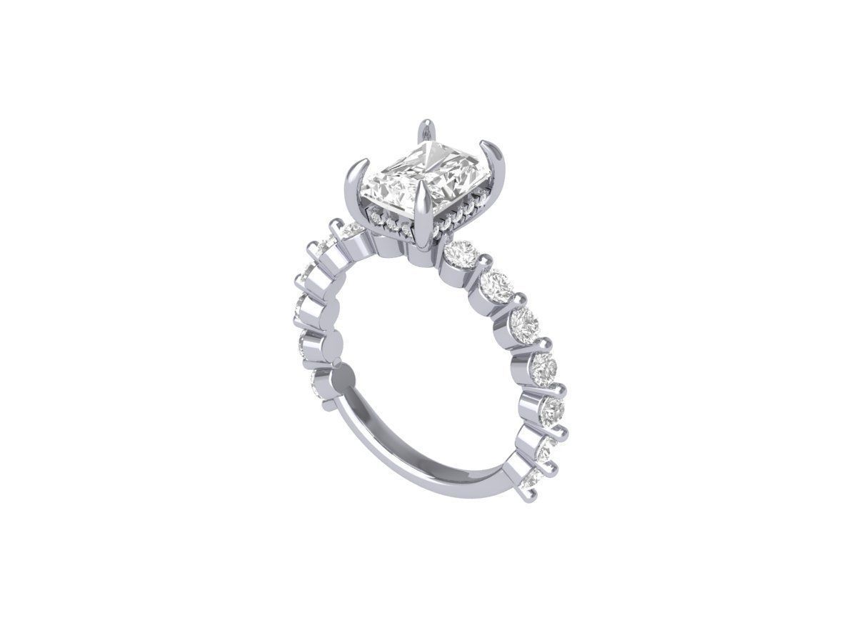 Wedding Ring  3D print model_3