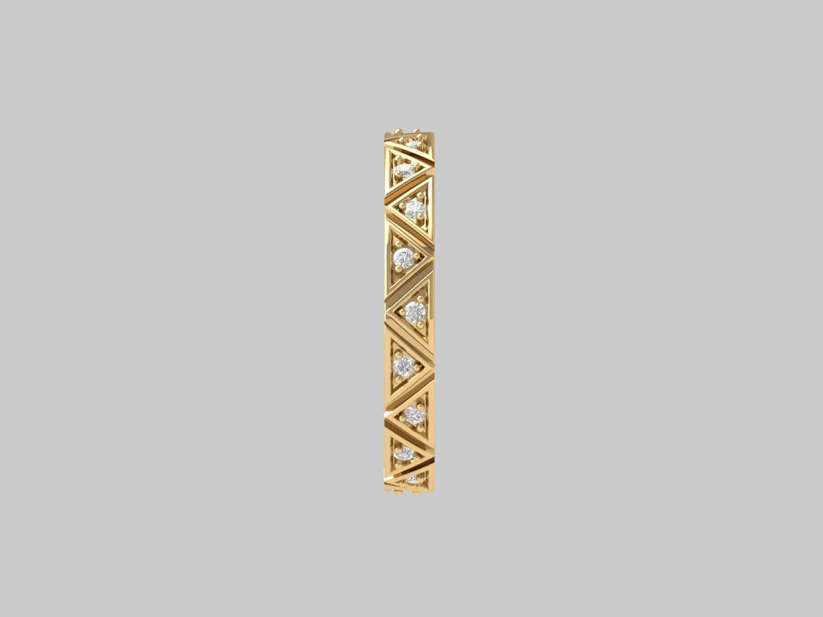 Wedding Full eternity Band 3D print model_6
