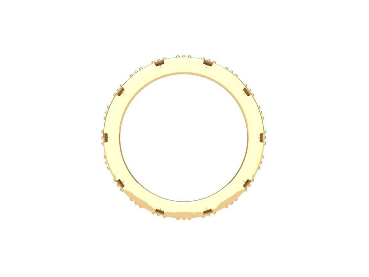 Wedding Full eternity Band 3D print model_10