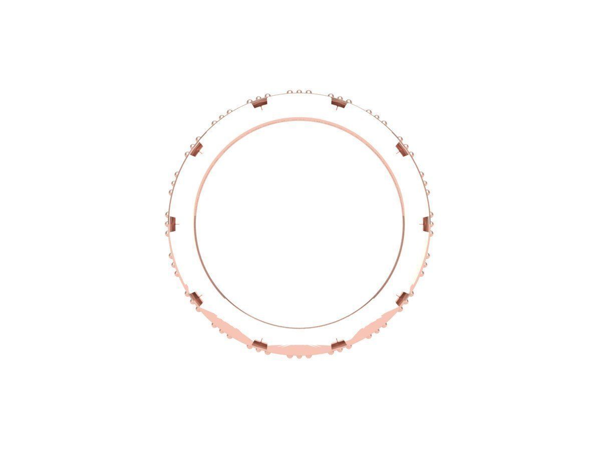 Wedding Full eternity Band 3D print model_9