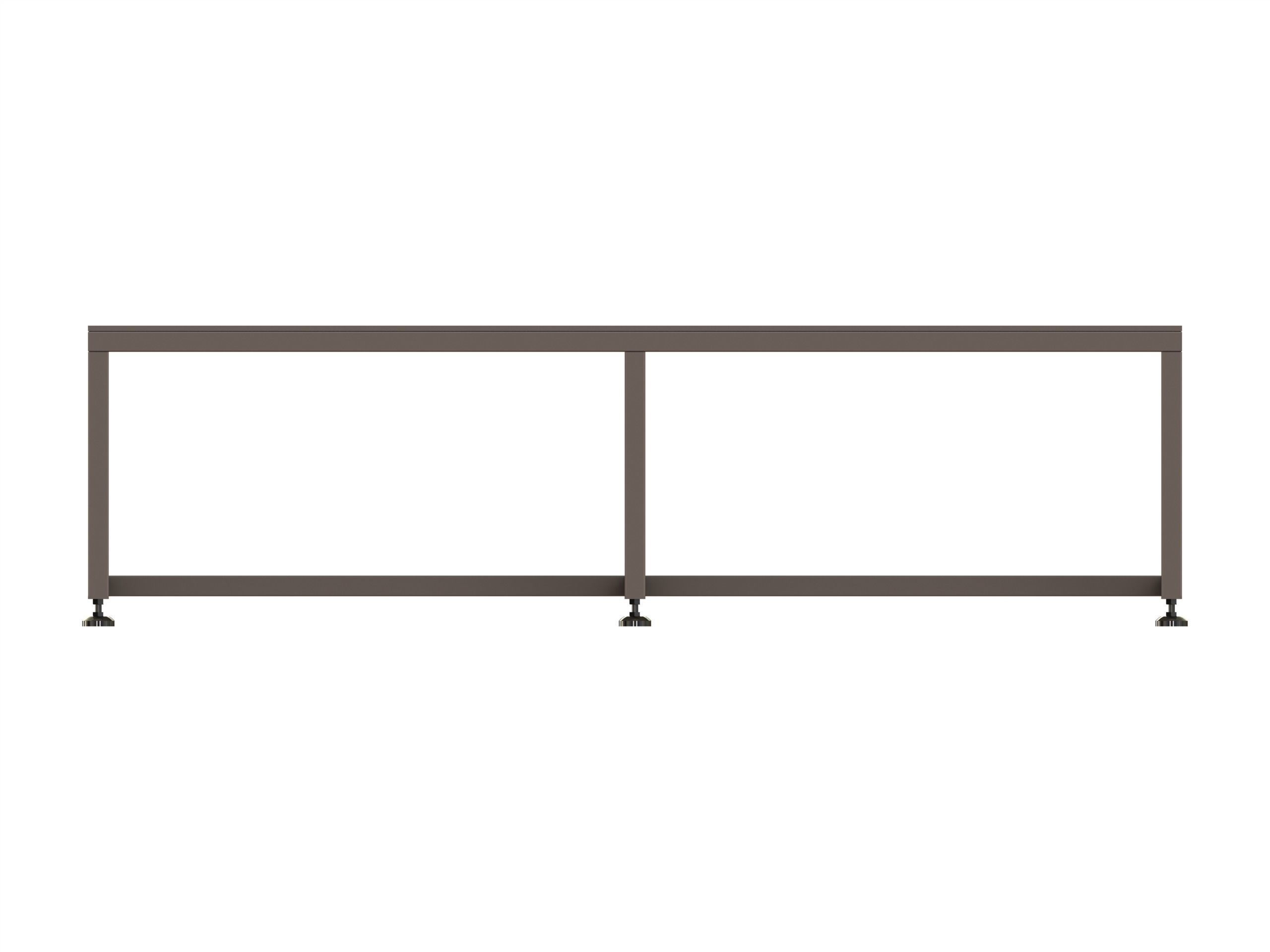 2000x600 Steel Work Table 3D model_1