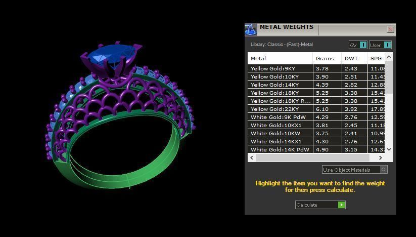 Rings 3D print model_4