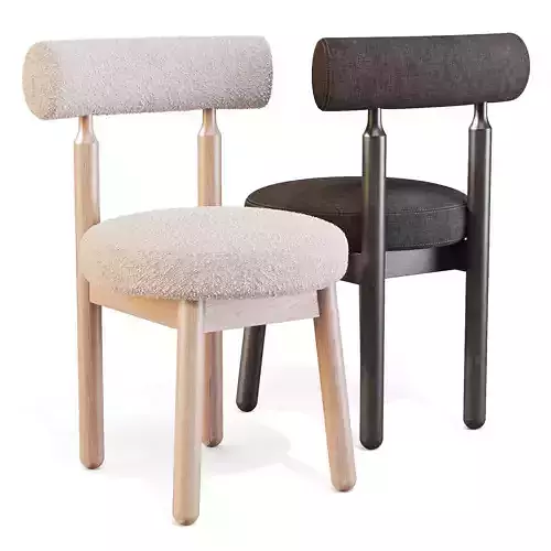 Lulu and Georgia Ross - Dining Chair 3D model