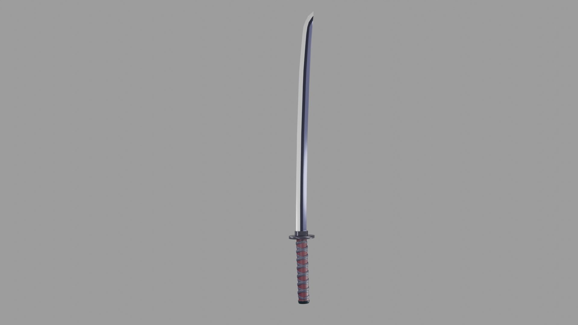 Katana 3D model_1