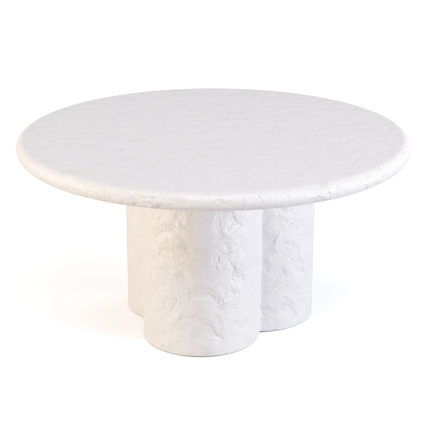 Dining Set Lulu and Georgia Sol Table and Ross Chairs 3D model_4