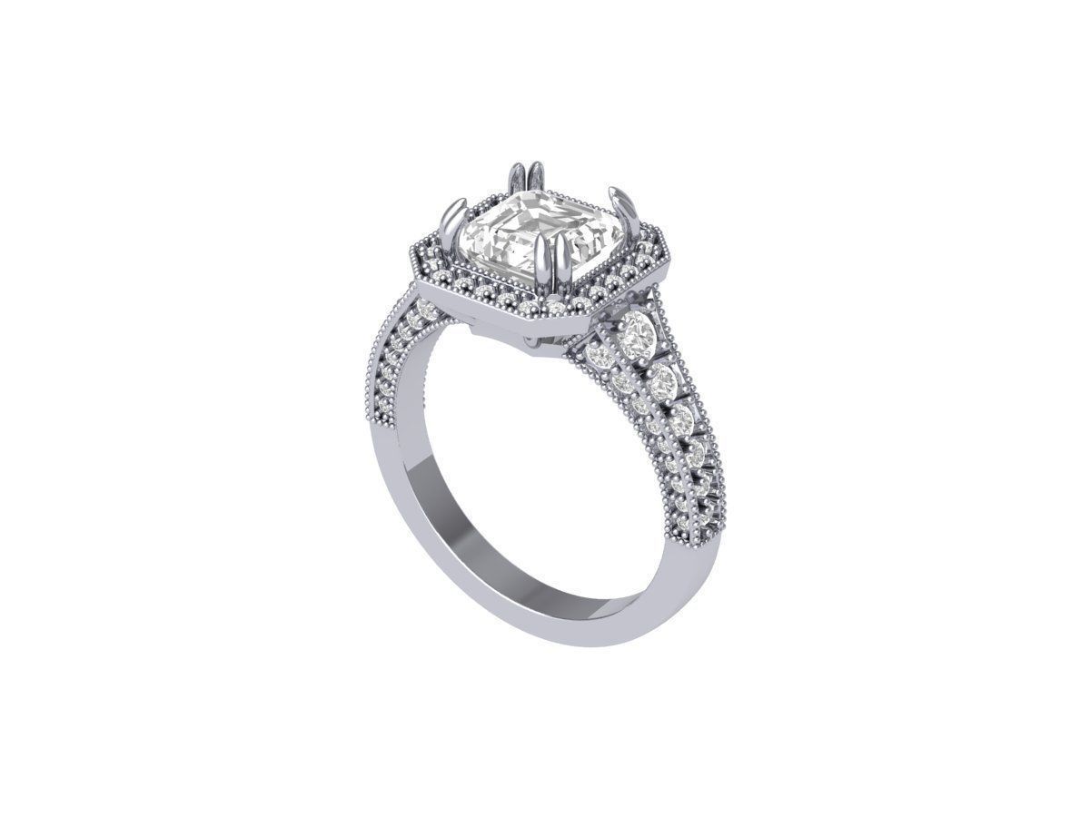 Wedding Ring  3D print model_2