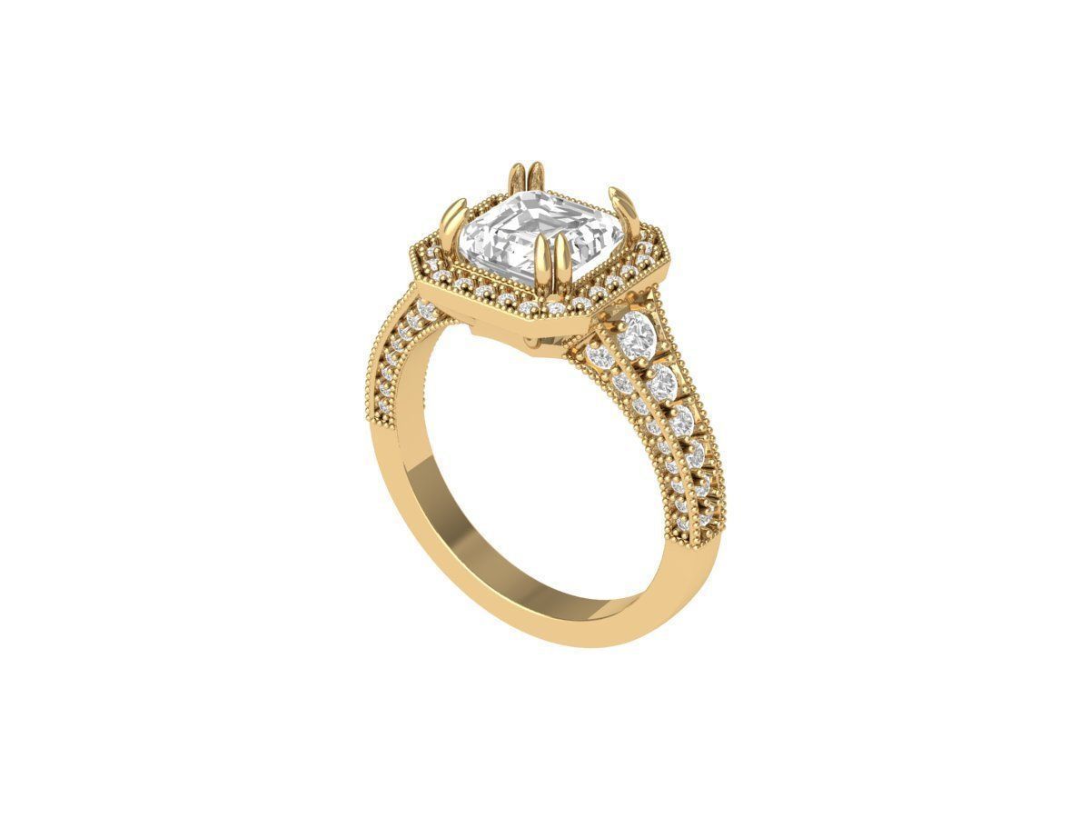 Wedding Ring  3D print model_1