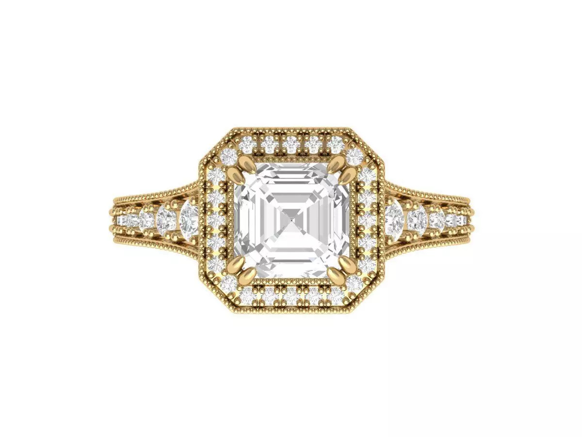 Wedding Ring  3D print model_0