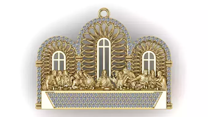Last Supper Pendant