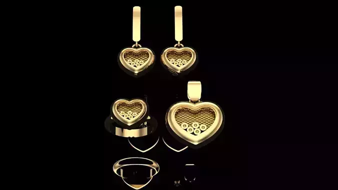 CHOPART HEARTS COMPLECT