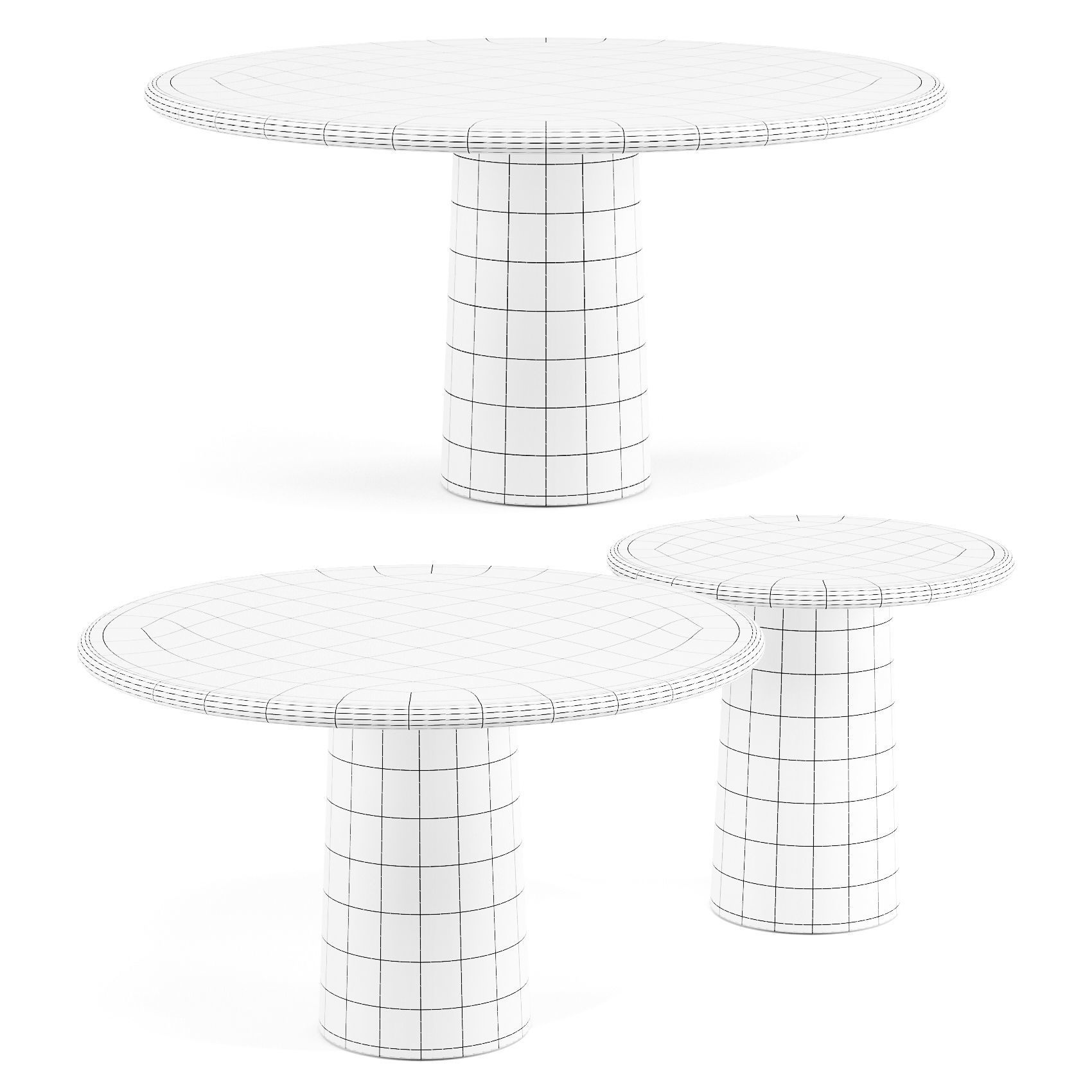 Collection Particuliere Afa - Dining Tables 3D model_6