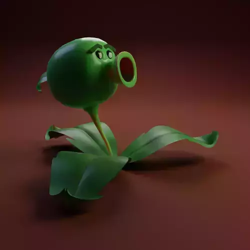 Peashooter from Plants v Zombies