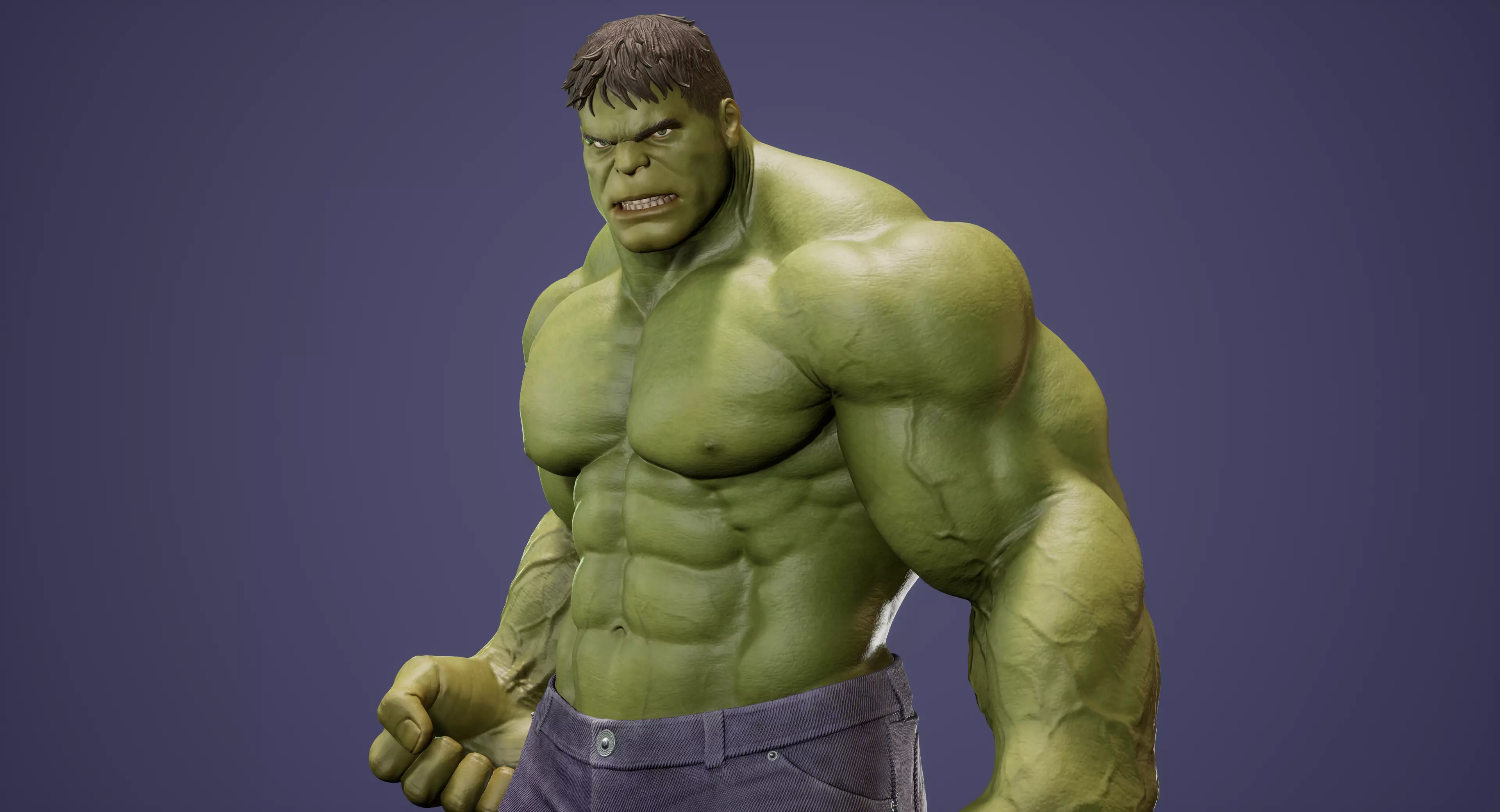 Hulk Stl 3D print model_0