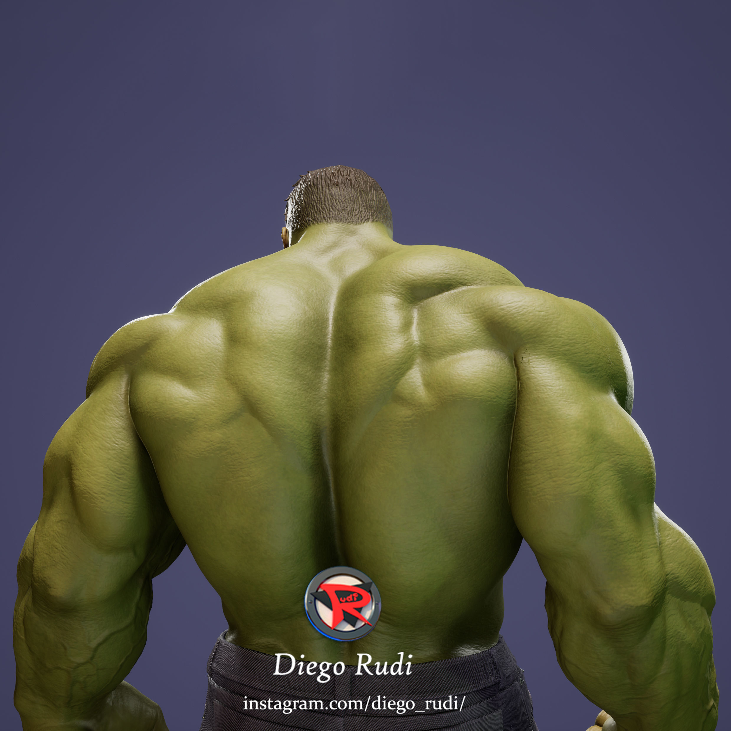 Hulk Stl 3D print model_6