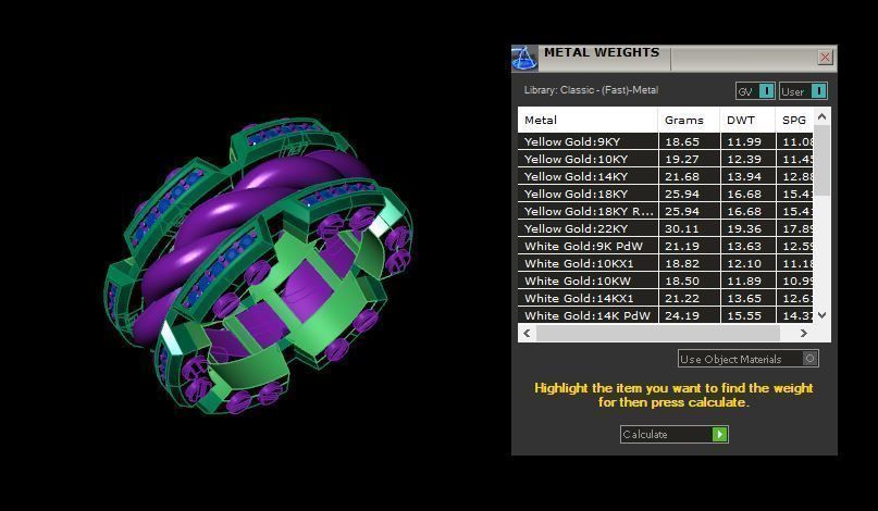 Rings 3D print model_4