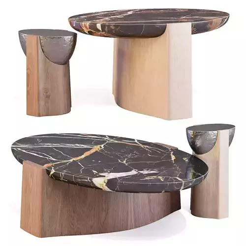 Collection Particuliere Akra - Coffee and Side Tables
