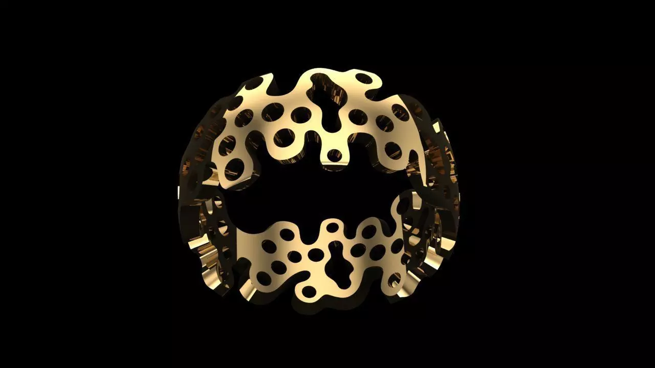 UNIQUE RING 3D print model_0