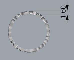 UNIQUE RING 3D print model_7