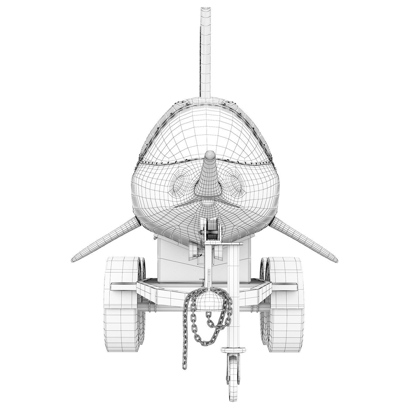 Jet Ski Seabreacher Salefish 3D model_11